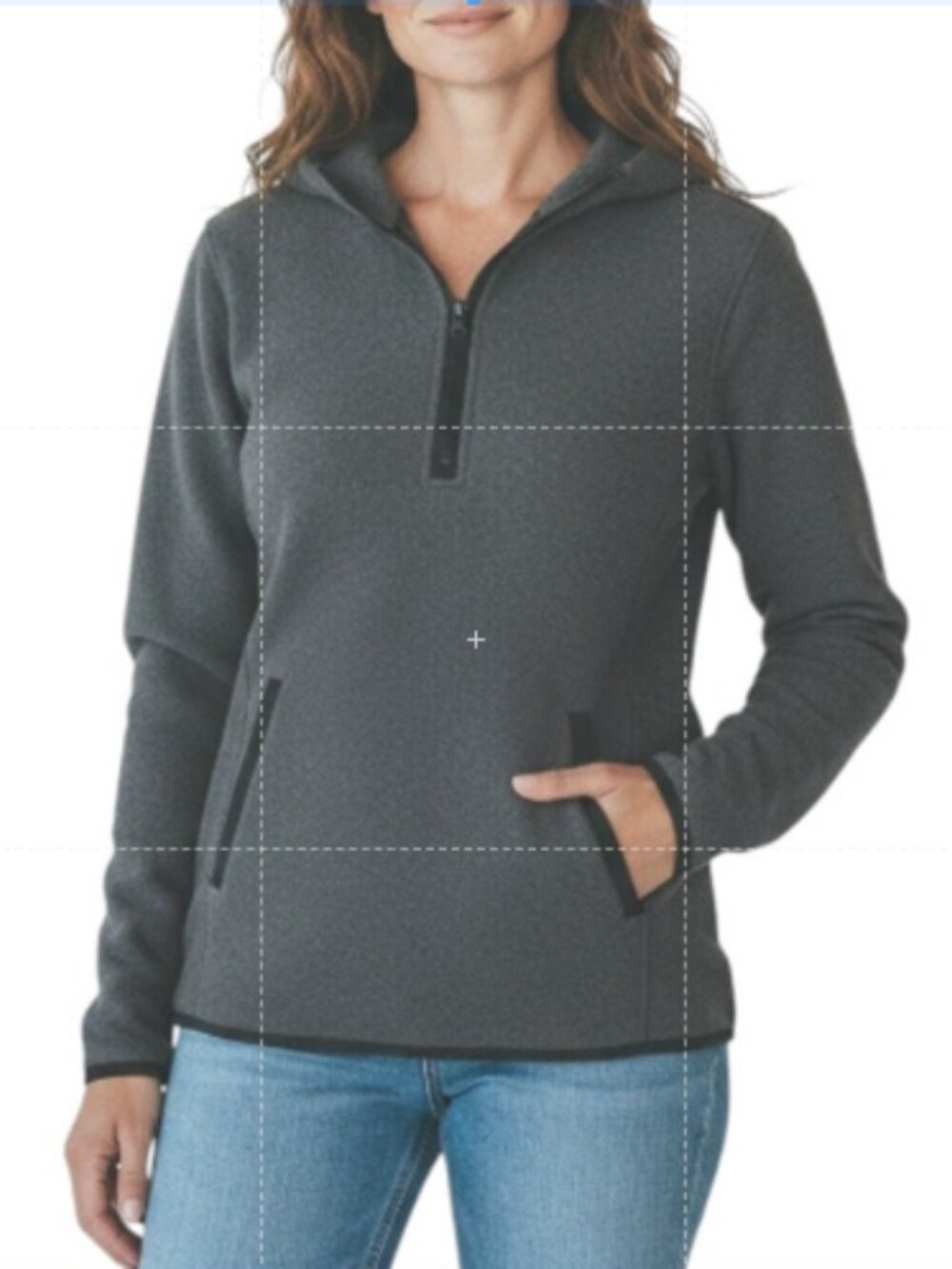 LULULEMON It’s Fleecing Cold Hooded Sweater-Pullover Sz 4 Gray Cozy Athletic EUC
